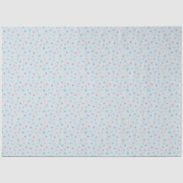 Winter Snowflakes Multicolor Retro geïnspireerd Tissuepapier