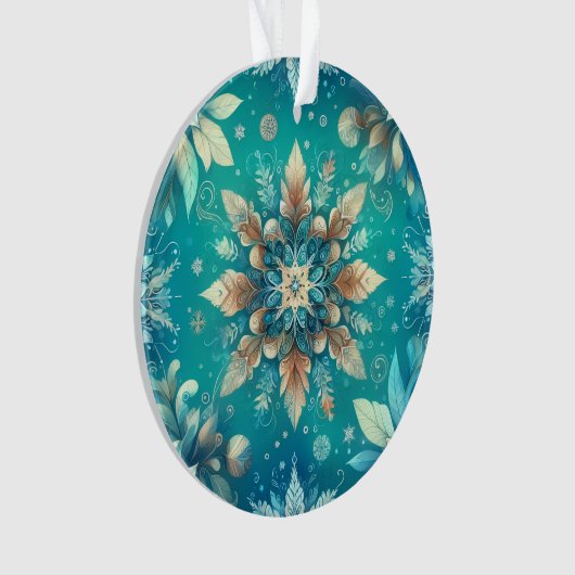 Winter Snowflakes  Ornament (voorkant)