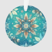 Winter Snowflakes  Ornament (voorkant)