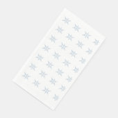 Winter Snowflakes Papier servet (Hoek)