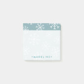 Winter Snowflakes Post-it® Notes (Voorkant)