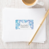 Winter Snowflakes Return Address Label (Insitu)