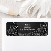 Winter Snowflakes Return Address Label (Insitu)
