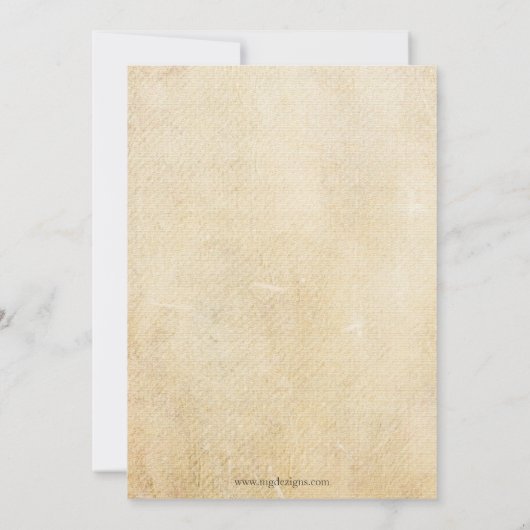 Winter Snowflakes Rustic repetitie nodigt uit Kaart (Achterkant)