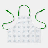 Winter Snowflakes Schort (Voorkant)