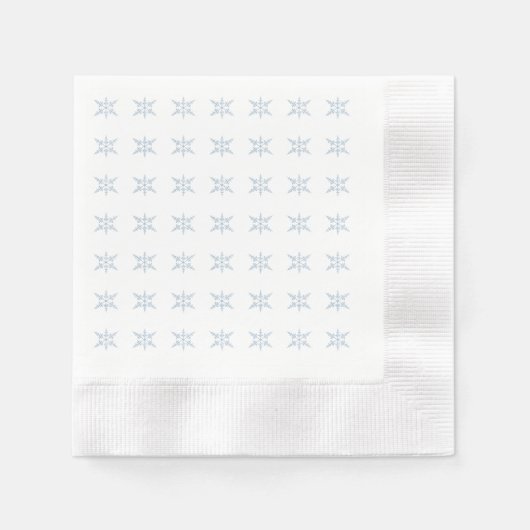 Winter Snowflakes Servet (Voorkant)