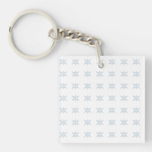 Winter Snowflakes Sleutelhanger
