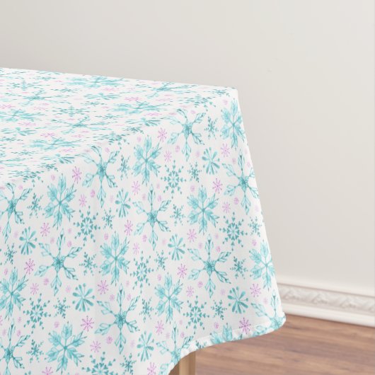 Winter Snowflakes Tafelkleed (Voorbeeld)