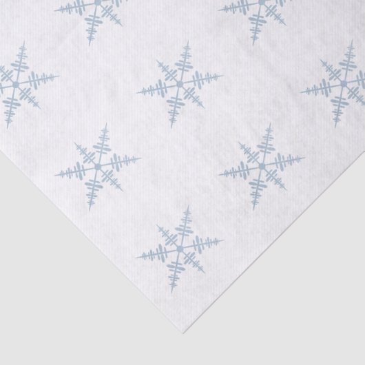Winter Snowflakes Tissuepapier (Detail)