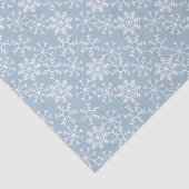 Winter SNOWFLAKT naadloos patroon + uw ideeën Tissuepapier (Detail)