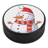 WINTER SNOWMAN HOCKEY PUCK (3/4)