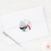 Winter Snowman Kaarten en Stickers (Envelop)