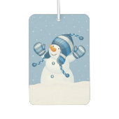 Winter Snowman Luchtverfrisser (Voorkant)