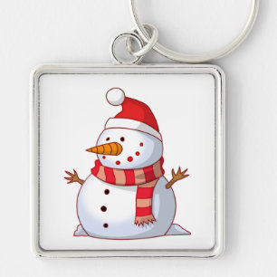 WINTER SNOWMAN SLEUTELHANGER