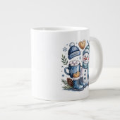Winter Snowman Specialty Mug Grote Koffiekop (Voorkant rechts)