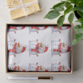 WINTER SNOWMAN TISSUEPAPIER (Geschenk)