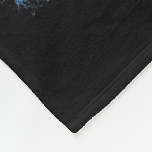 Winter Snowman Van Gogh Starry Night Christmas Fleece Deken (Hoek)