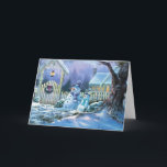 Winter Snowman voor kerstcadeau Feestdagen Kaart<br><div class="desc">Winter Snowman voor een kerstfoto.</div>