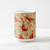 Winter Snowy Kardinalen Mok (Center)