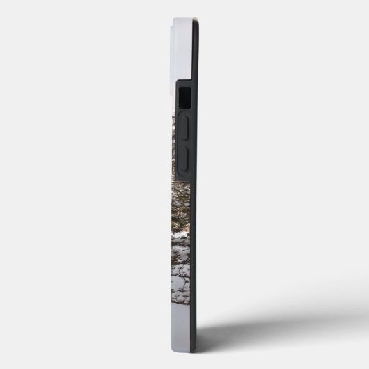 Winter Snowy Mountain Scene in Montana Case-Mate iPhone Case (Achterkant / Links)