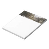 Winter Snowy Mountain Scene in Montana Notitieblok (Linkerzijde)