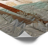 Winter Snowy Quilt Poster (Hoek)