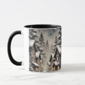 Winter Snowy Scene Mug Mok (Links)