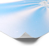 Winter Snowy Spiral Poster (Hoek)