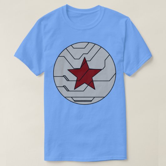 Winter Soldier Arm Patroon T-shirt (Design voorkant)