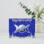Winter Solstice 1 Briefkaart (Staand voorkant)