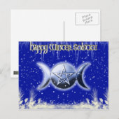 Winter Solstice 1 Briefkaart (Voorkant / Achterkant)