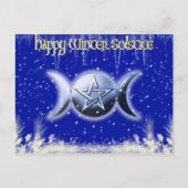 Winter Solstice 1 Briefkaart (Voorkant)