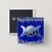 Winter Solstice 1 Button (Voorkant /achterkant)