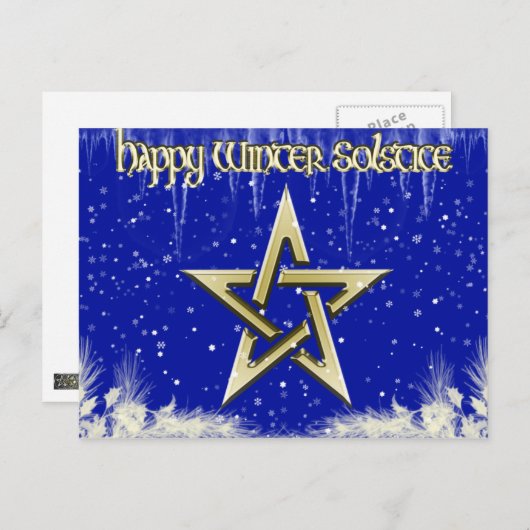 Winter Solstice 2 Briefkaart (Voorkant / Achterkant)