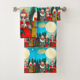 Winter Solstice Bad Handdoek