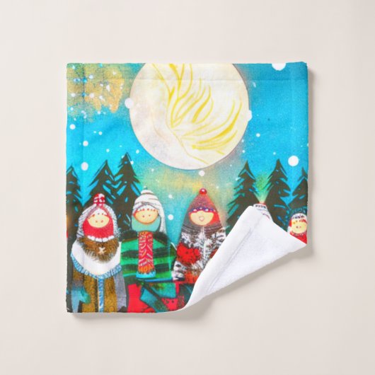 Winter Solstice Bad Handdoek (Wasdoekje)