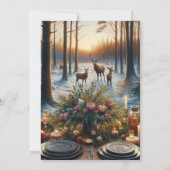 Winter Solstice - binnenuitnodiging Kaart (Achterkant)