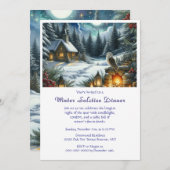 Winter Solstice - binnenuitnodiging Kaart (Voorkant / Achterkant)