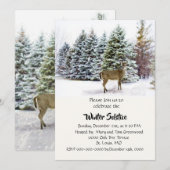 Winter Solstice - binnenuitnodiging Kaart (Voorkant / Achterkant)