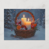 Winter Solstice Blessings Yule Spices Feestdagenkaart (Voorkant)