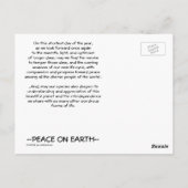 Winter Solstice Briefkaart (Achterkant)