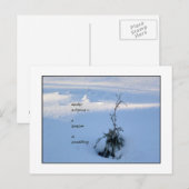 Winter Solstice Briefkaart (Voorkant / Achterkant)