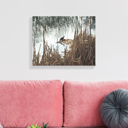 Winter Solstice Canvas Afdruk (Insitu (Woonkamer))