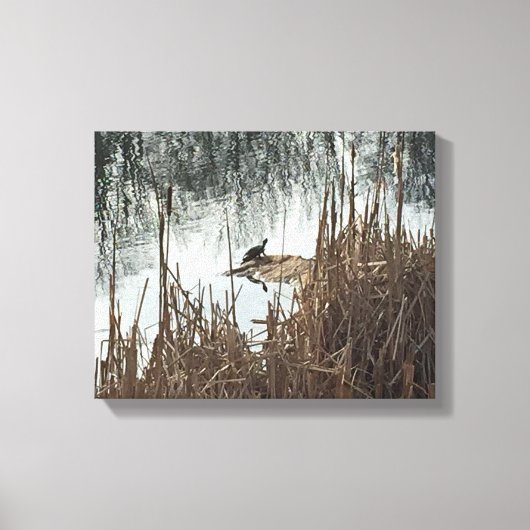 Winter Solstice Canvas Afdruk (Voorkant)