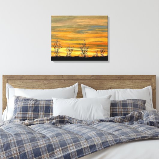 Winter Solstice Canvas Afdruk (Insitu (Slaapkamer))