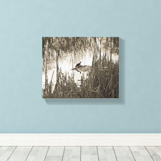 Winter Solstice Canvas Afdruk (Insitu (Houten vloer))