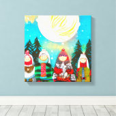 Winter Solstice Canvas Afdruk (Insitu (Houten vloer))