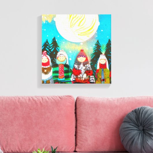 Winter Solstice Canvas Afdruk (Insitu (Woonkamer))