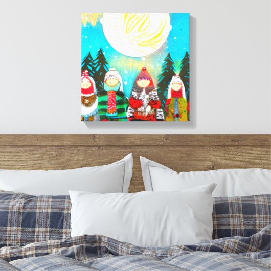 Winter Solstice Canvas Afdruk (Insitu (Slaapkamer))