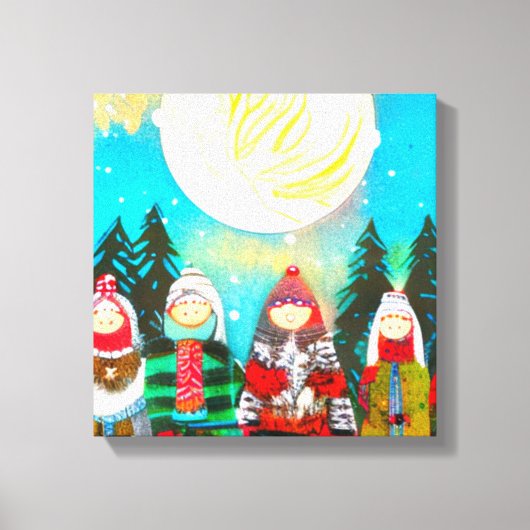 Winter Solstice Canvas Afdruk (Voorkant)